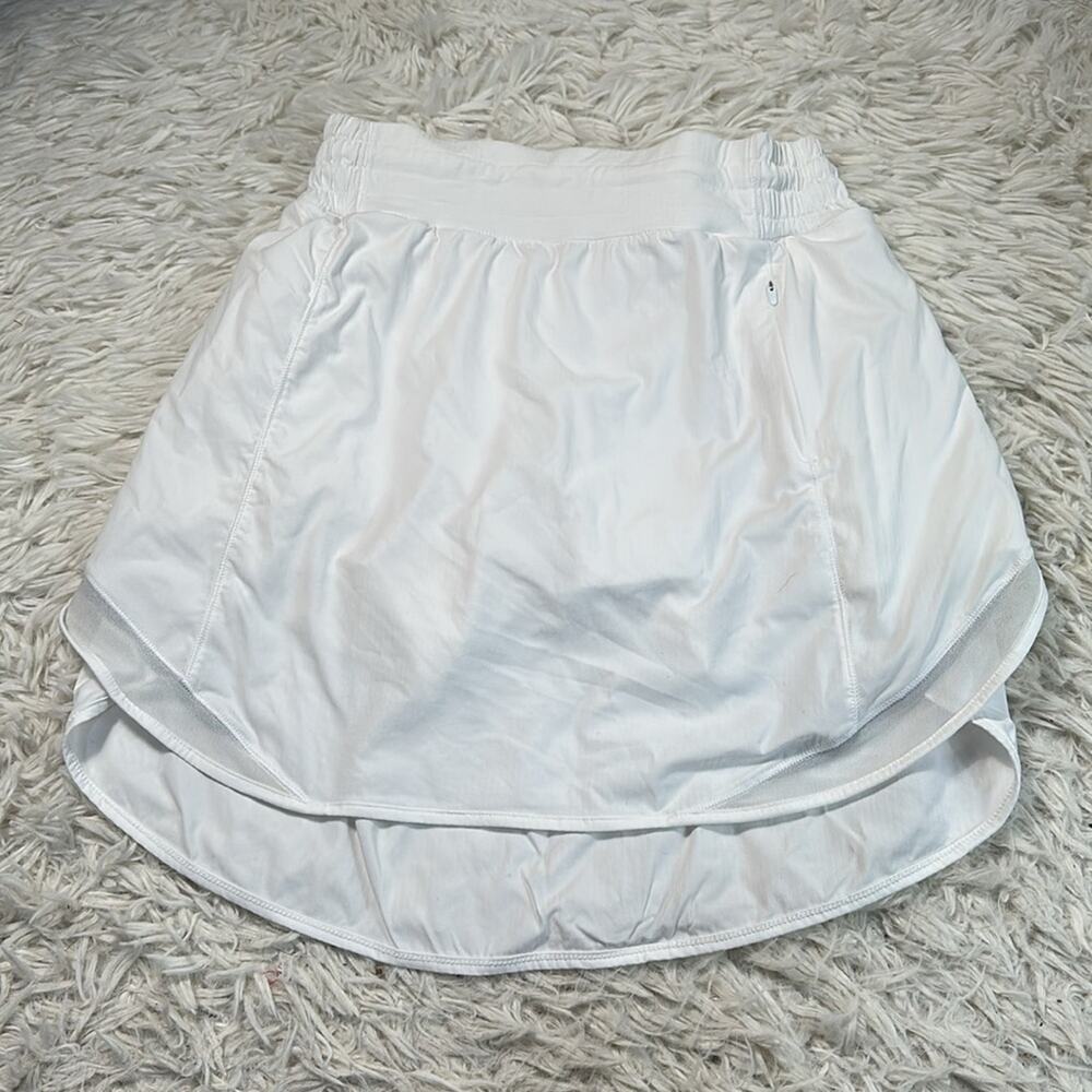 Lululemon Hotty Hot High-Rise Skirt *Long White
